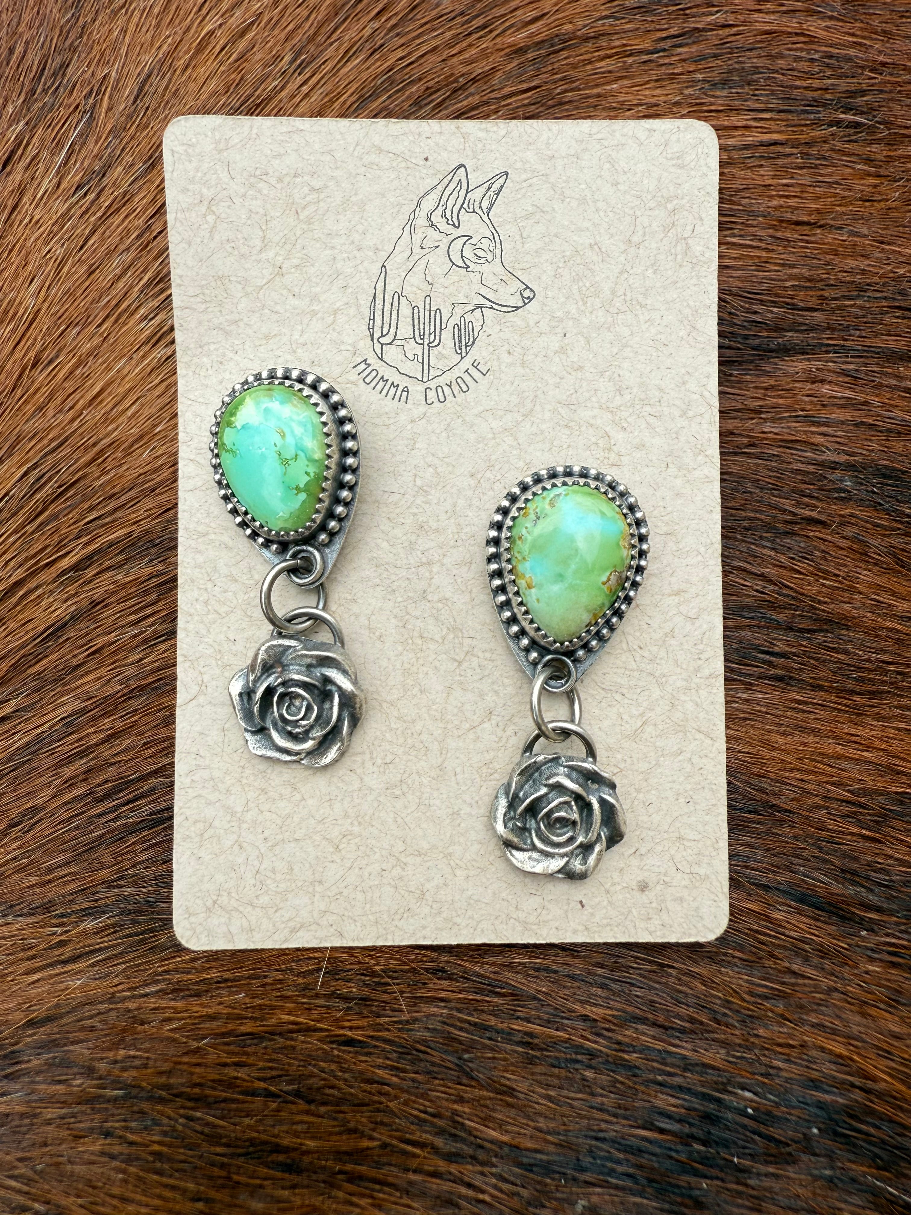 Baja Flower Dangle Studs