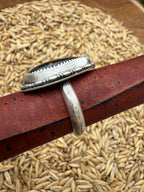 Black Jack Turquoise Ring