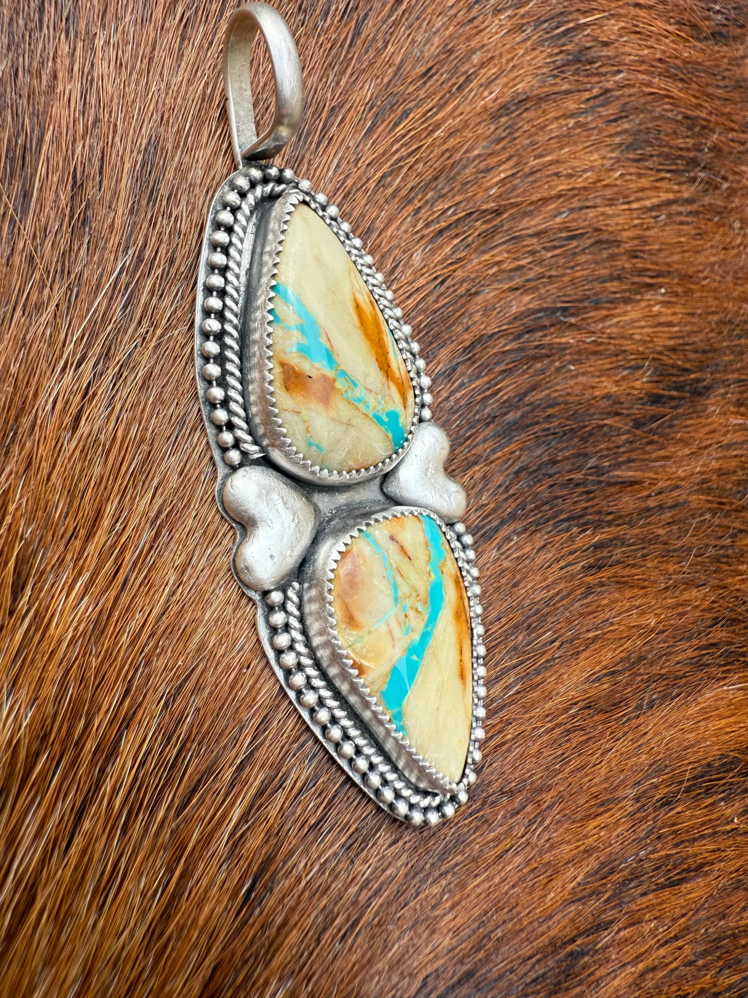 Double Tear Pendant