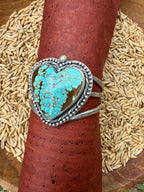 Embellished Heart Cuff