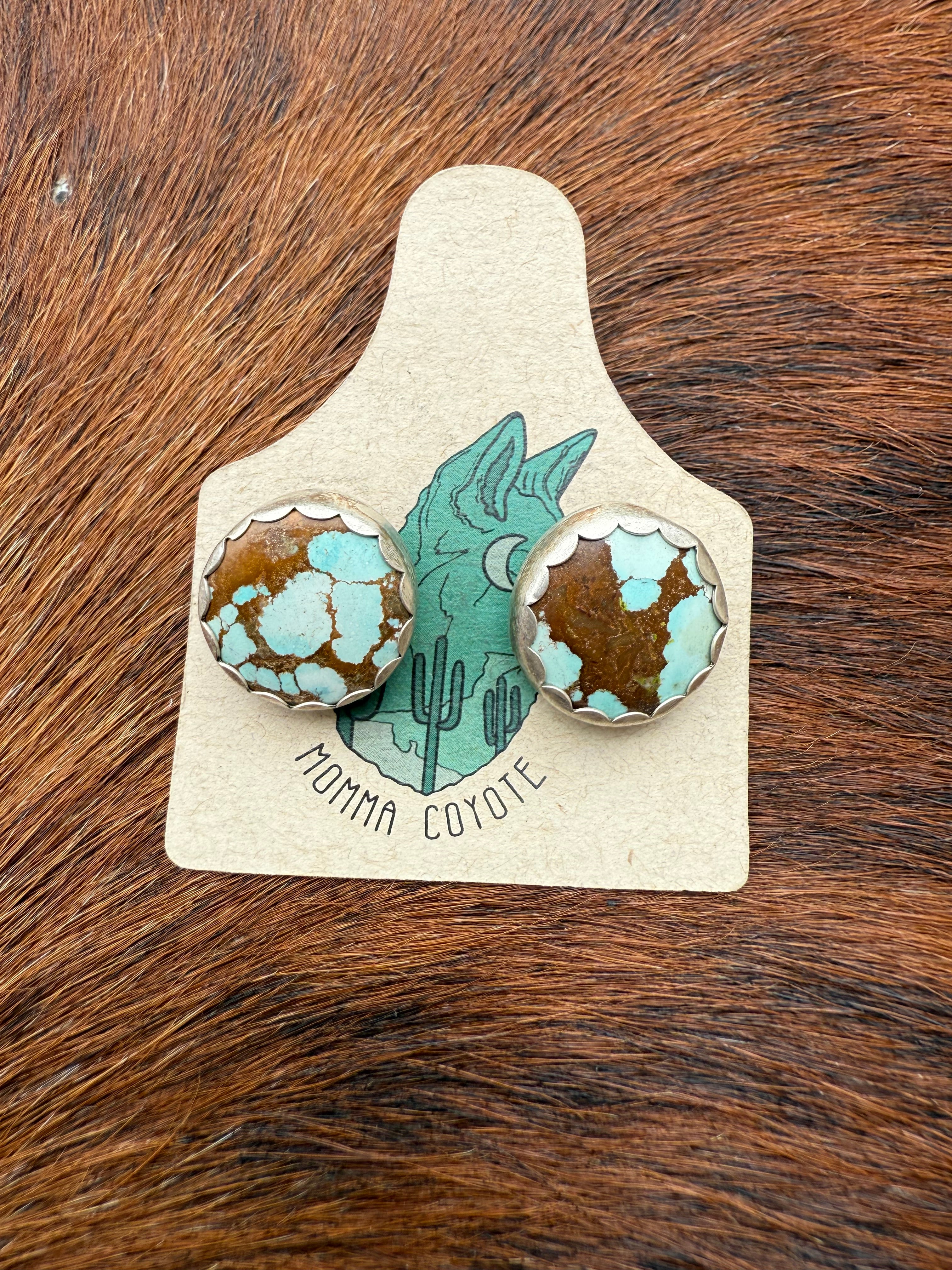Hubei Turquoise Studs