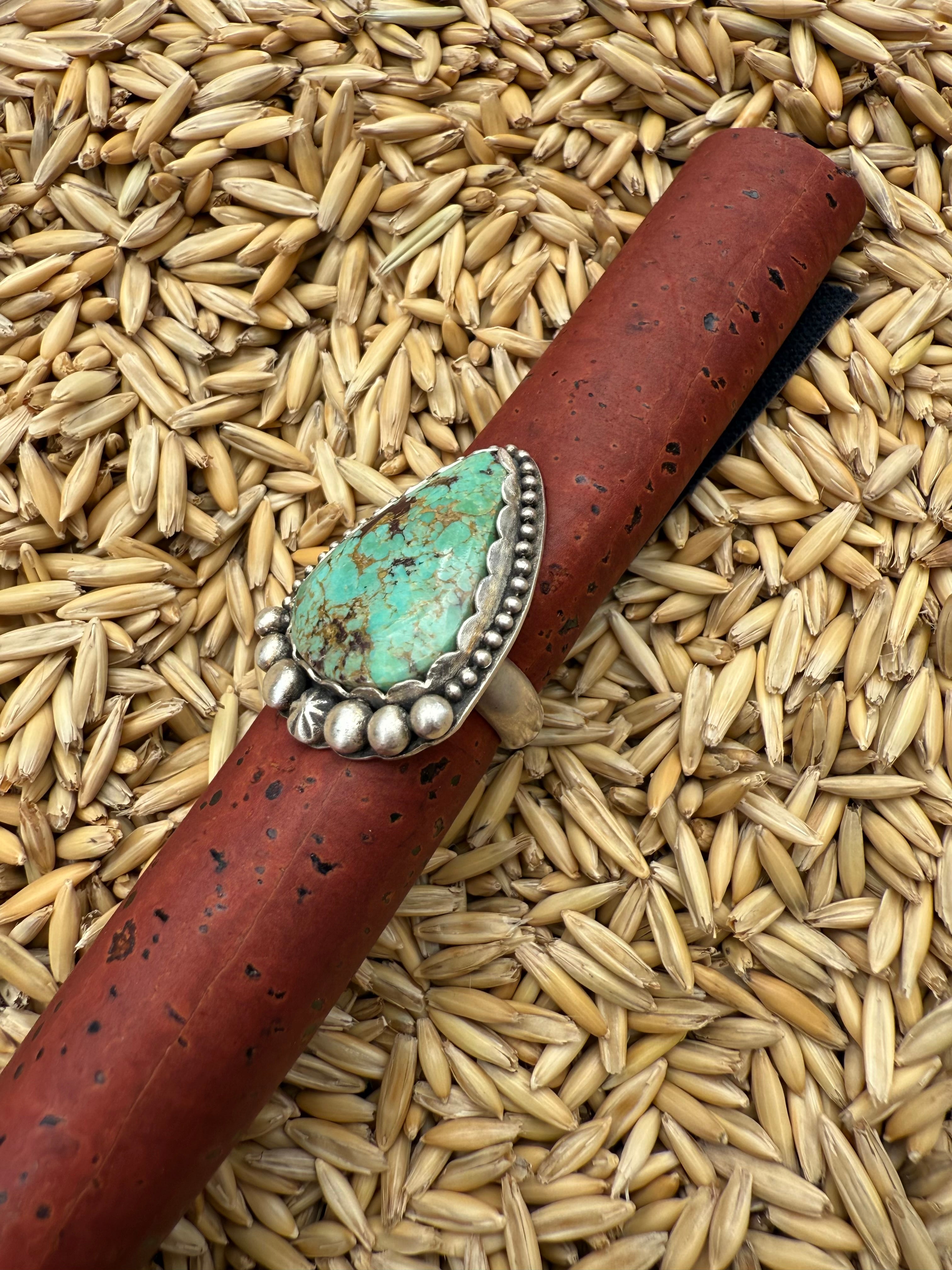 Kingman Turquoise Ring (B)