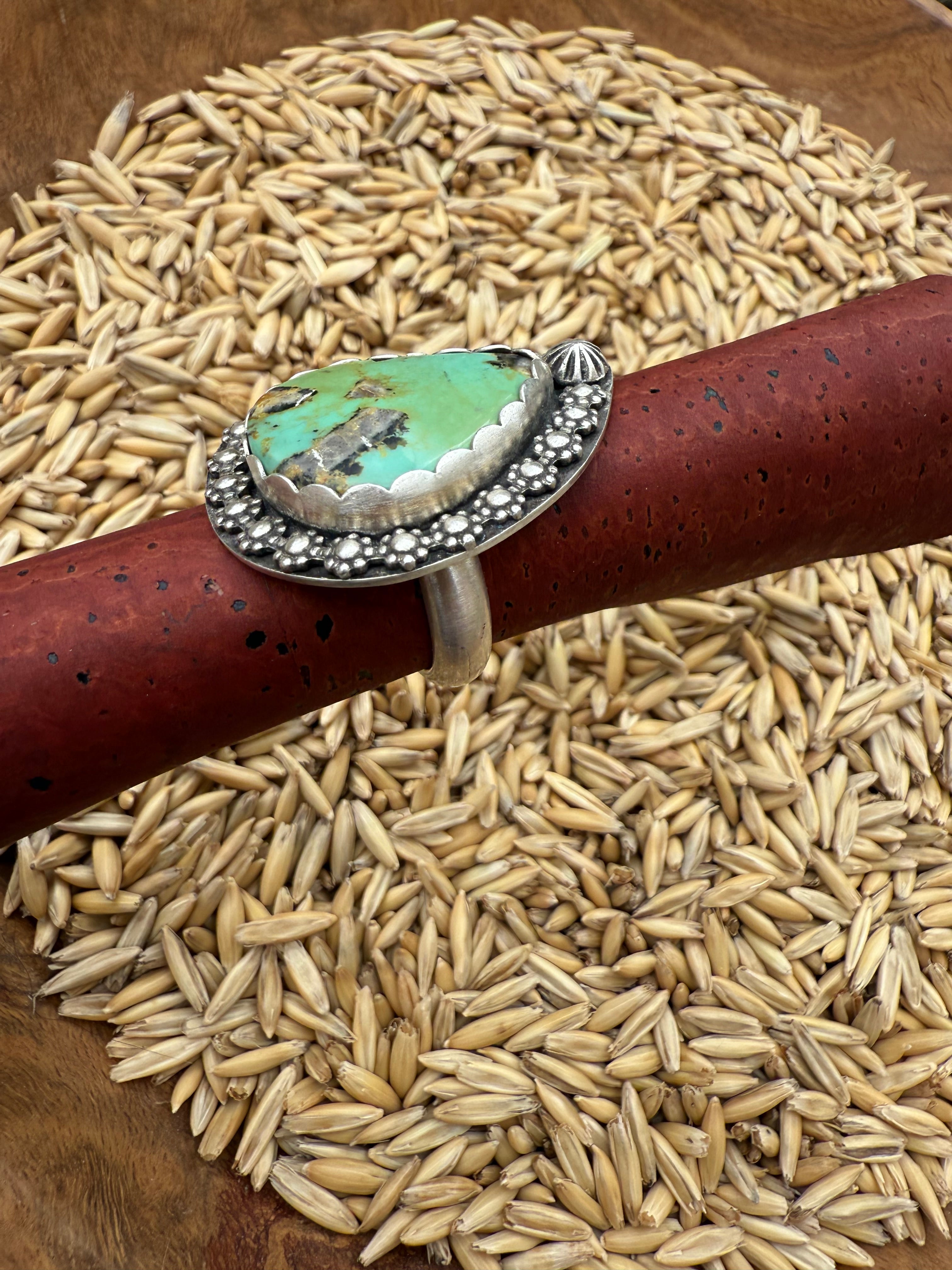 Kingman Turquoise Ring (A)