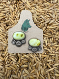 Palamino Flower Studs