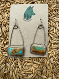 Royston Turquoise Rectangle Dangle