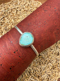 Royston Turquoise Cuff - Stamped Band (D)