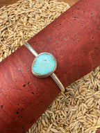 Royston Turquoise Cuff - Stamped Band (D)