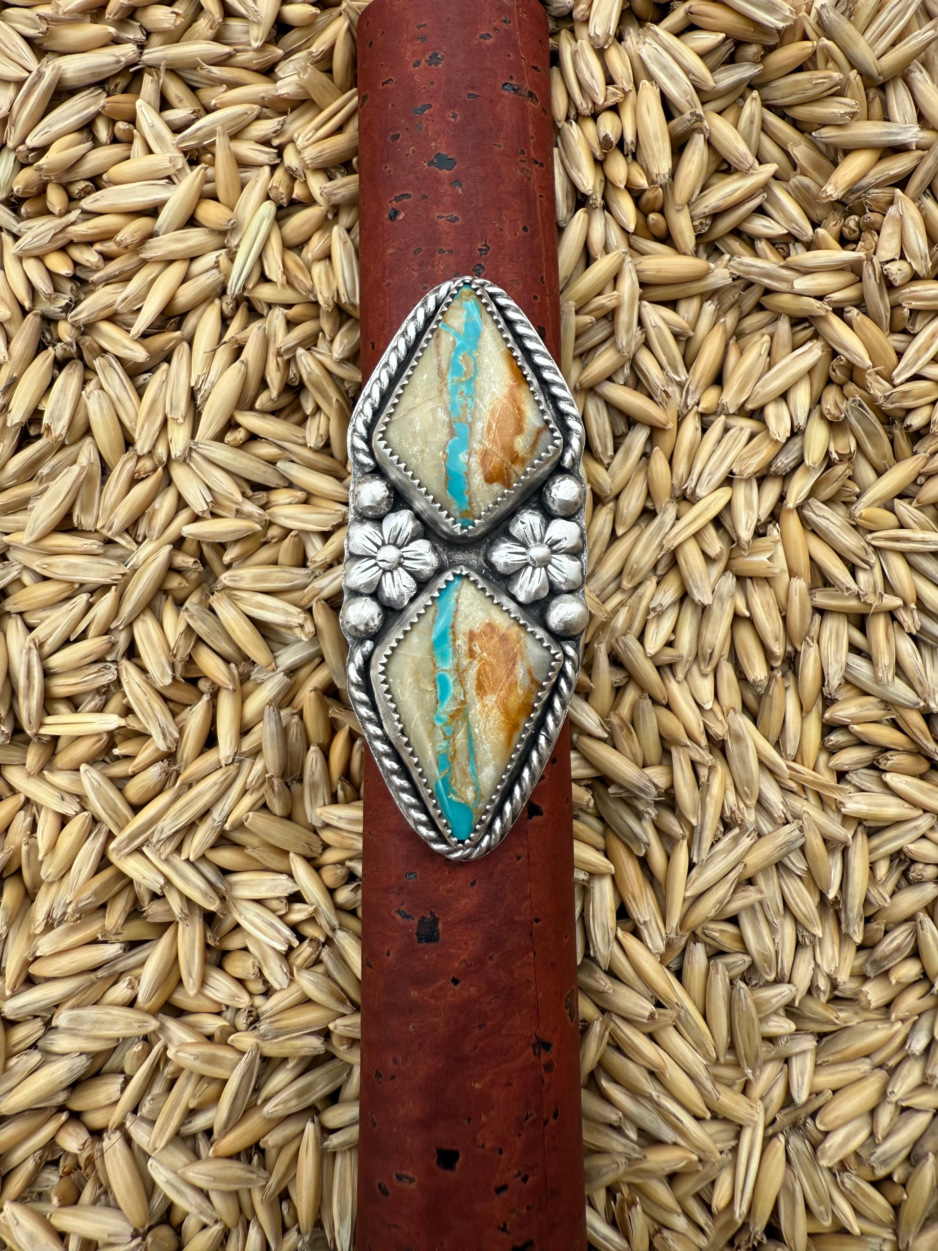 Royston Ribbon Turquoise Ring