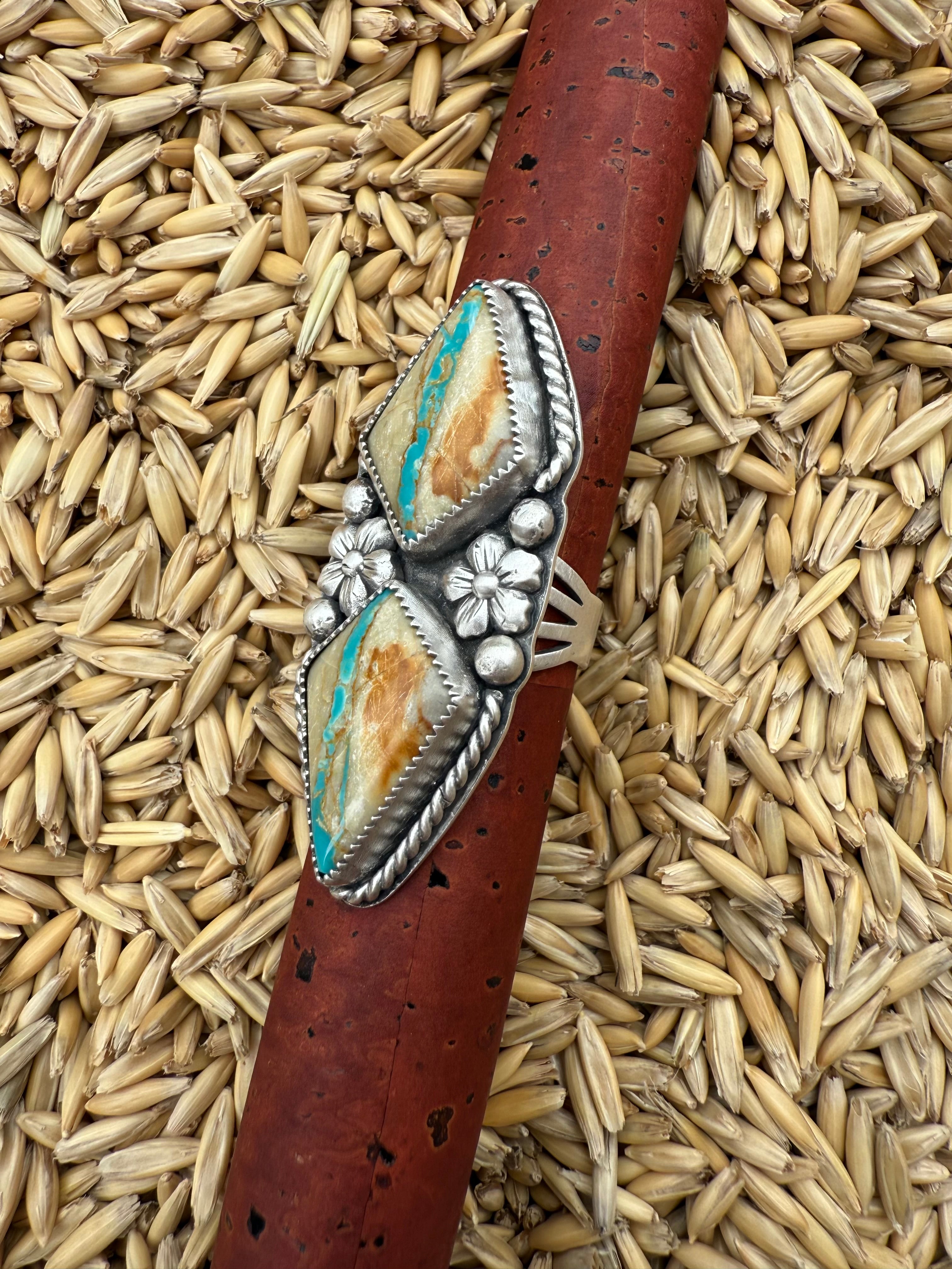Royston Ribbon Turquoise Ring
