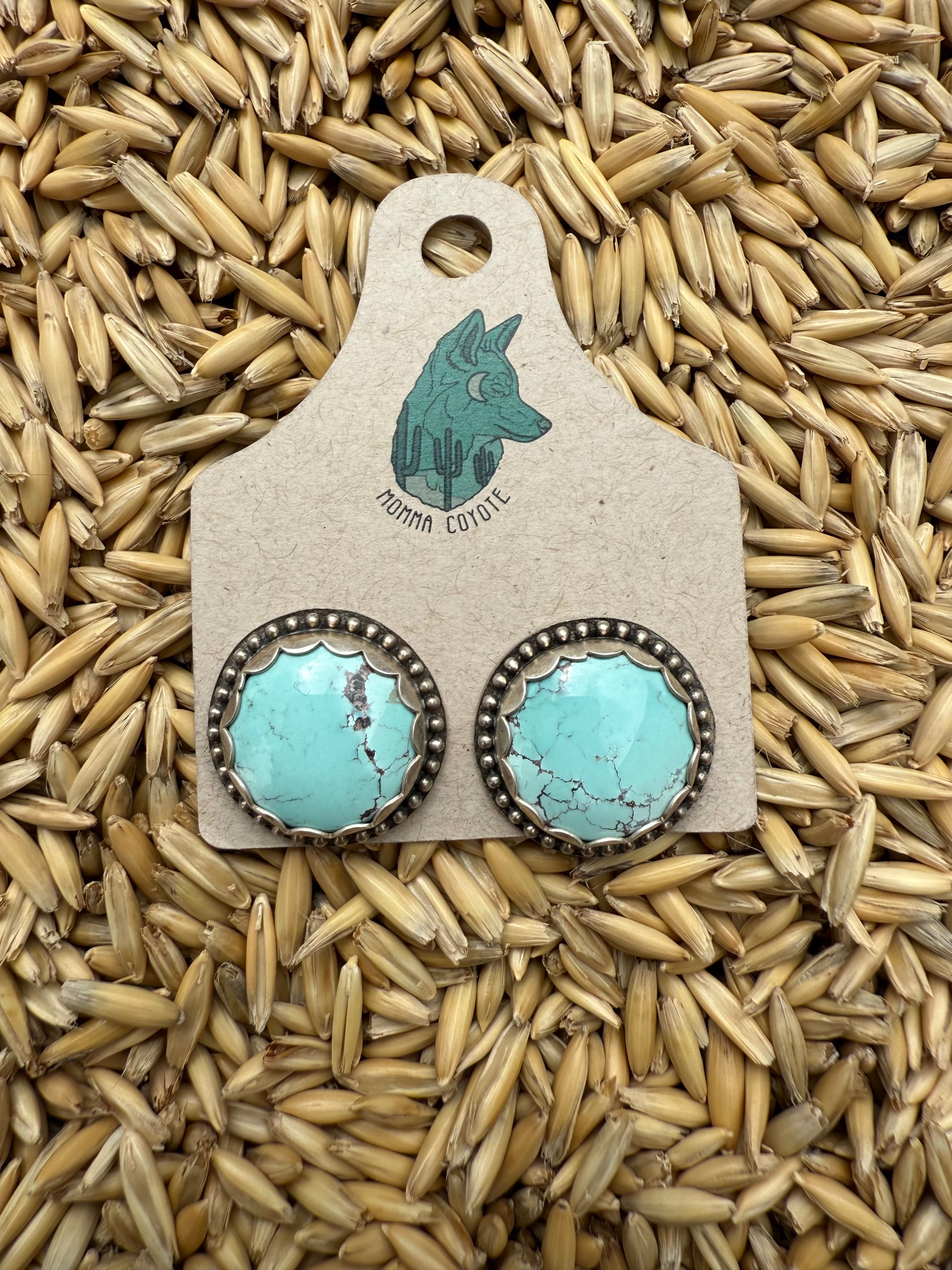 Royston Turquoise Studs