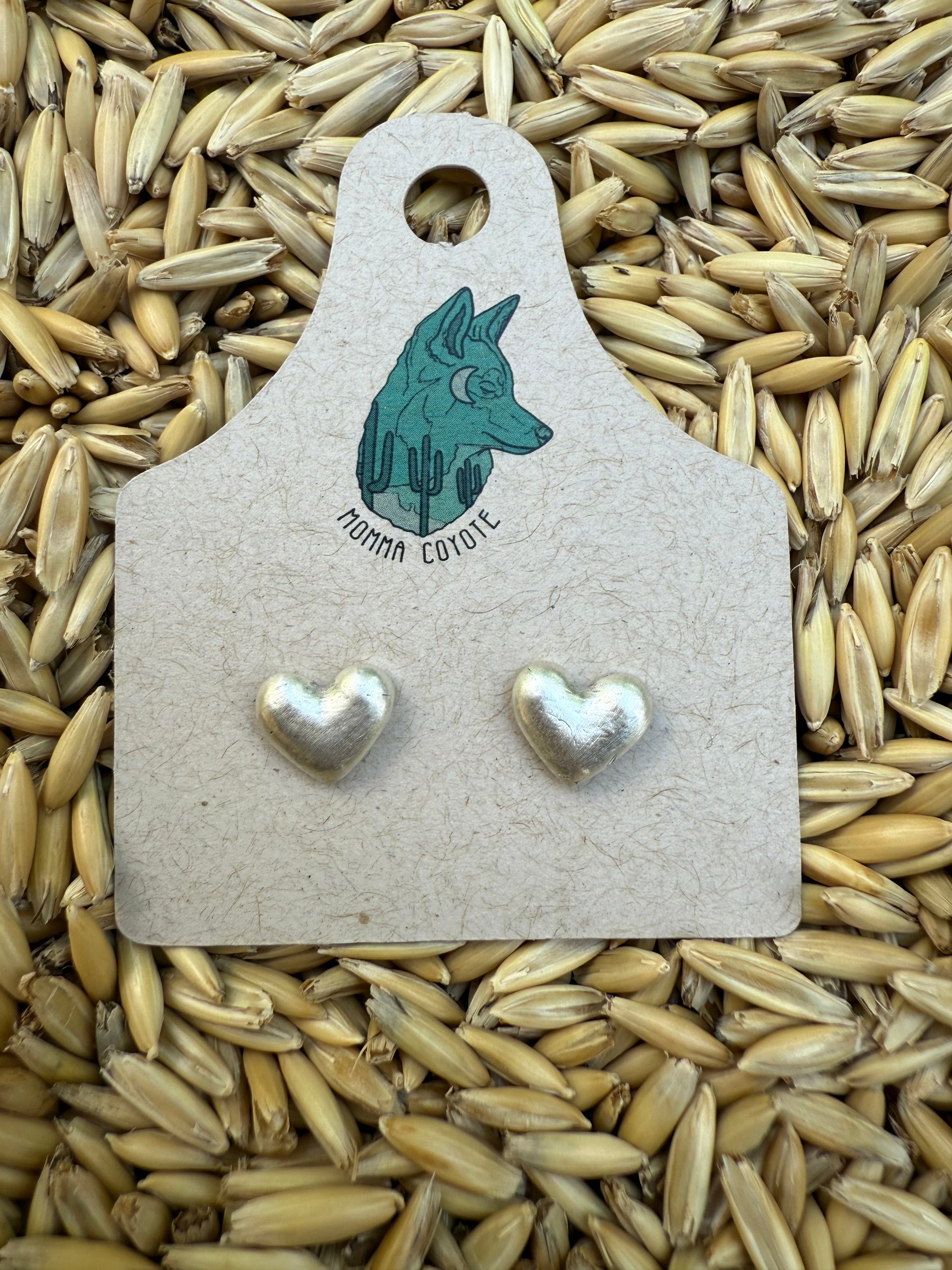 Heart Studs - Small